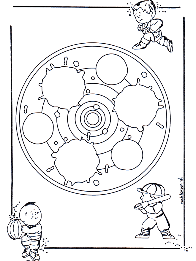 Mandala Infantil 24 - Mandalas infantiles