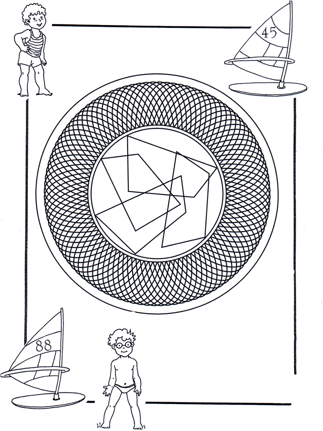 Mandala Infantil 25 - Mandalas infantiles