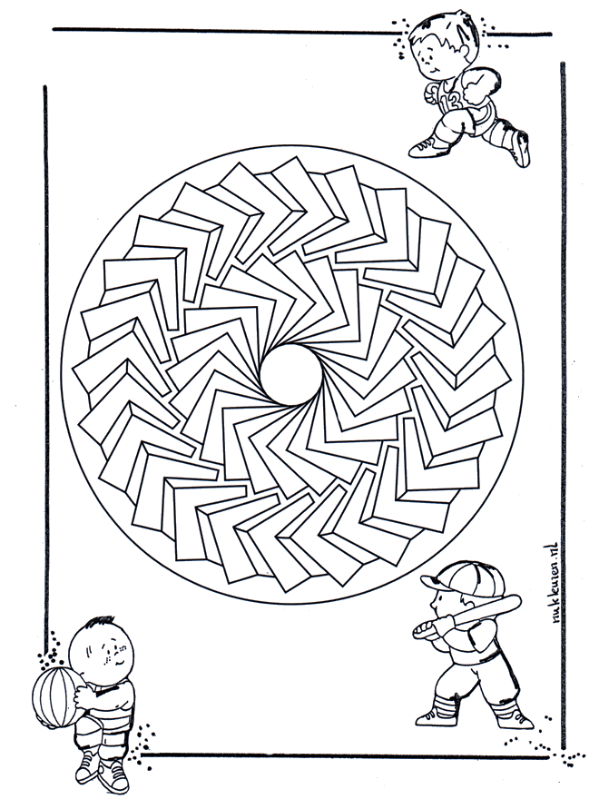 Mandala Infantil 27 - Mandalas infantiles