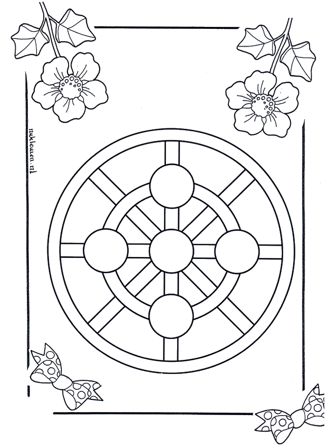 Mandala Infantil 3 - Mandalas infantiles