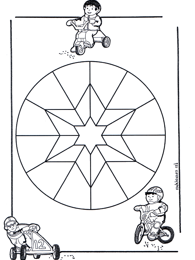 Mandala Infantil 9 - Mandalas infantiles