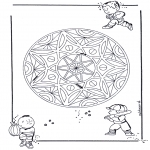 Mandalas - Mandala Infantil/Geométrico