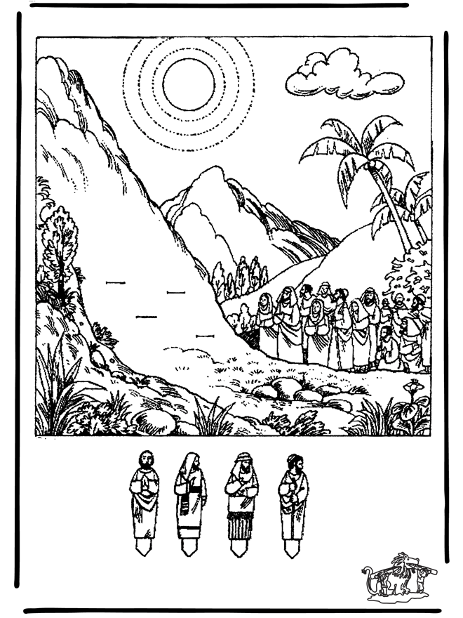 Manualidad del Sermón de la Montaña - Manualidades