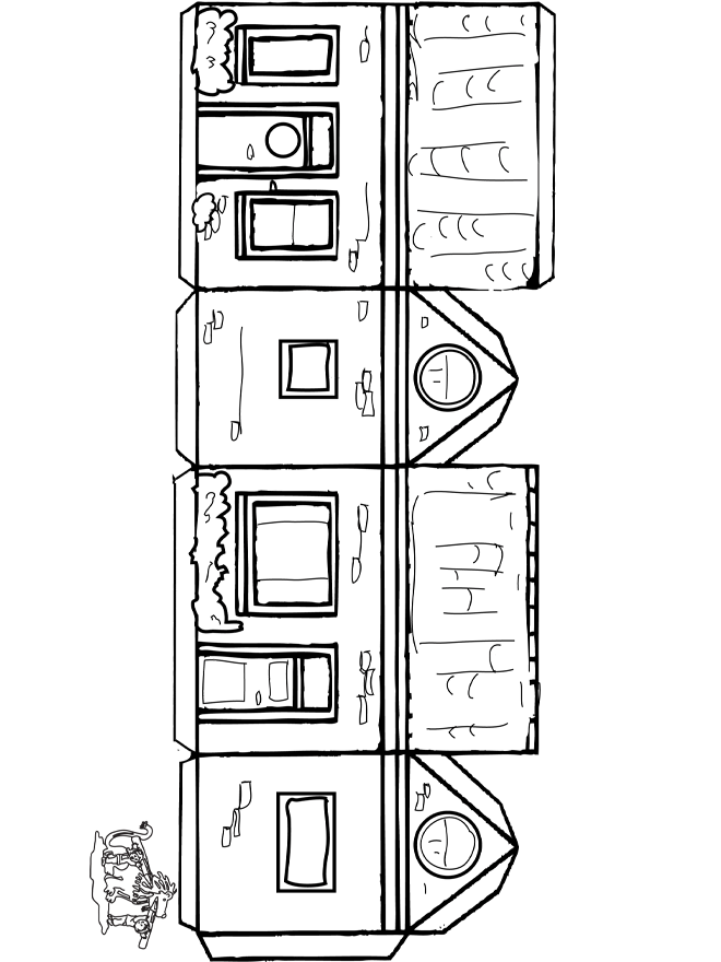 Manualidades: Casa 1 - Casas