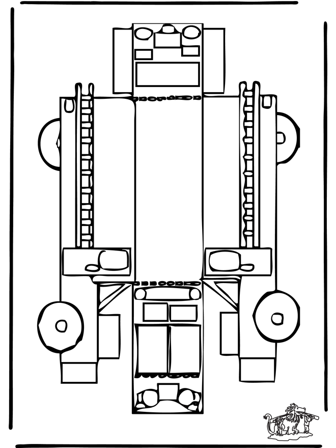 Maqueta de bomberos - Maquetas