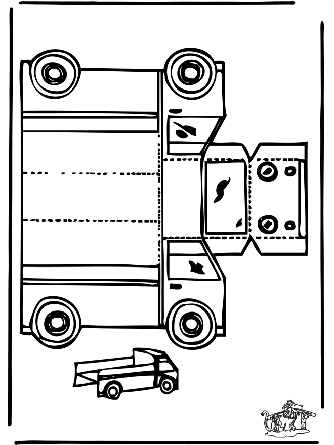 Maqueta de camión - Maquetas