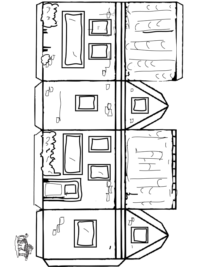 Maqueta casa 2 - Maquetas