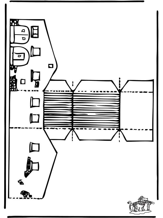 Maqueta de granero - Maquetas