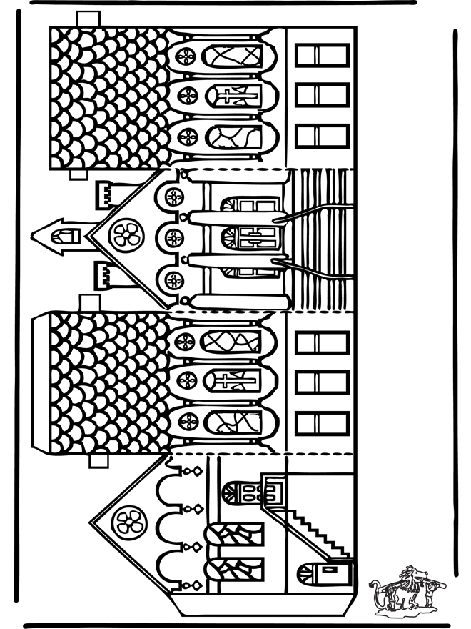 Maqueta de iglesia 2 - Manualidades