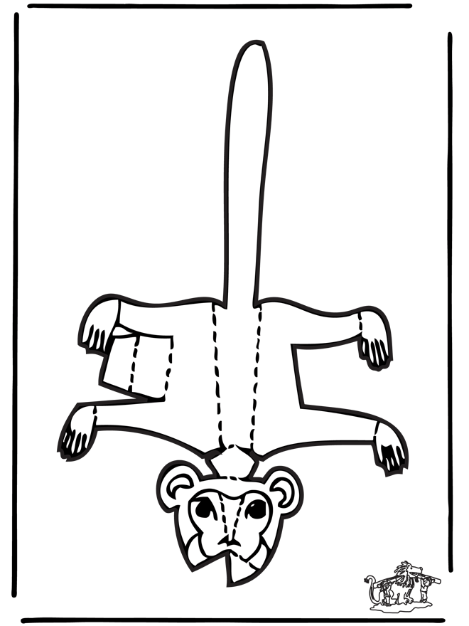 Maqueta de mono - Maquetas