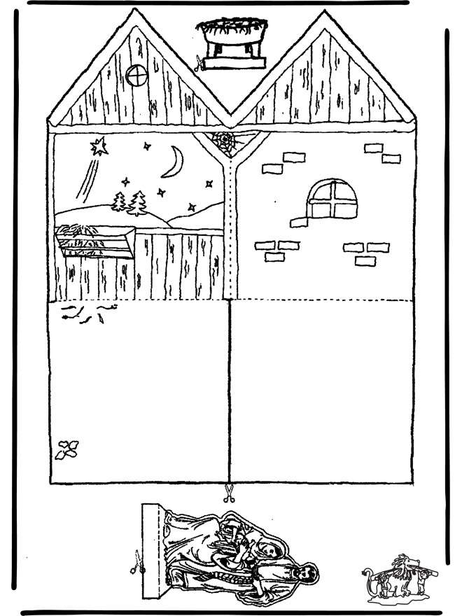 Maqueta de Pesebre - Manualidades