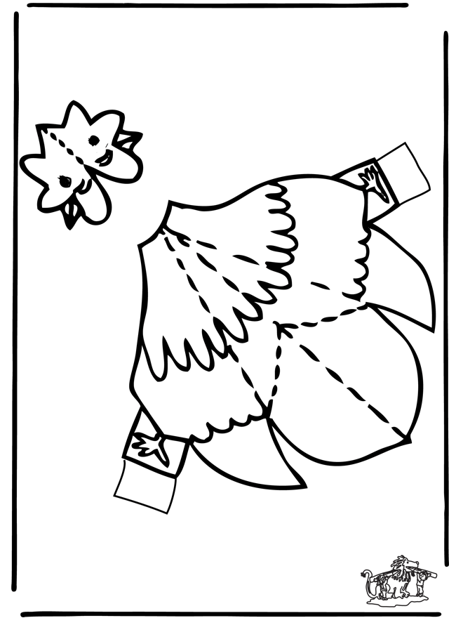 Maqueta de pollo - Maquetas