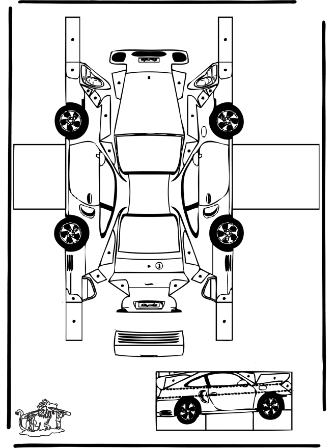 Maqueta de Porsche - Maquetas