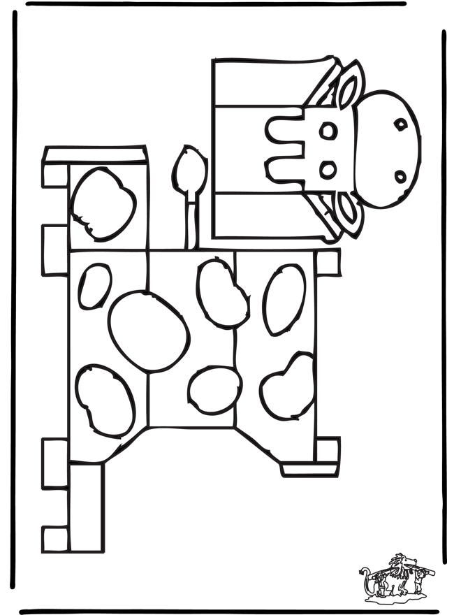 Maqueta de vaca 1 - Maquetas