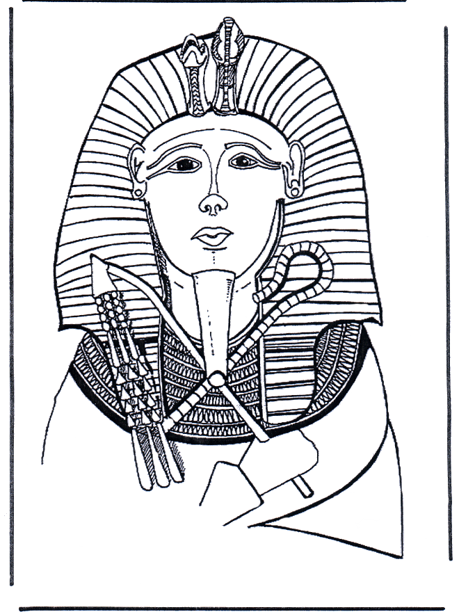 Máscara mortuoria del faraón - Egipto