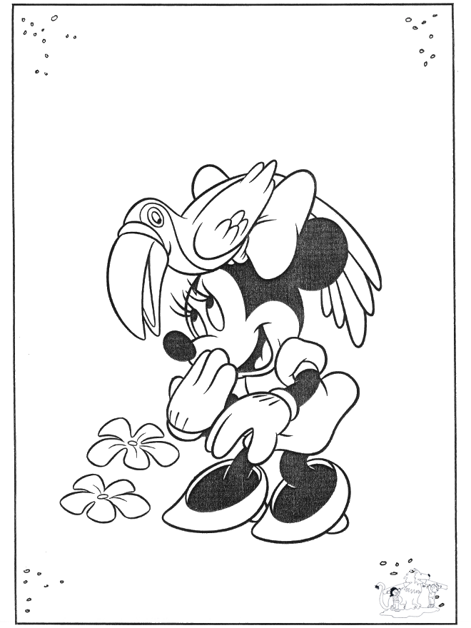 Mickey y el loro - Disney
