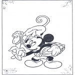 Personajes - Mickey y el mono