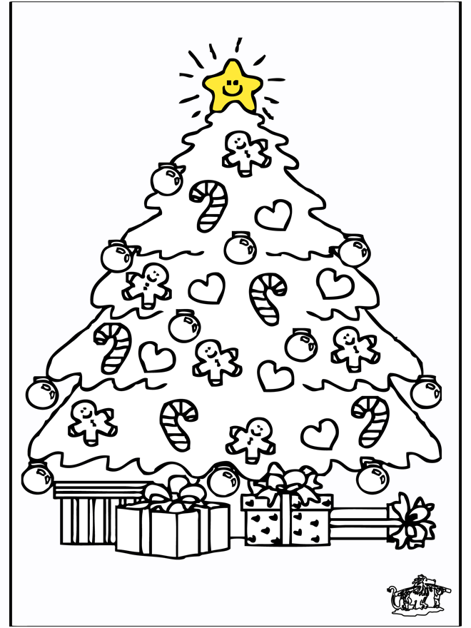 Niño con árbol de Navidad 2 - Pinta la Navidad