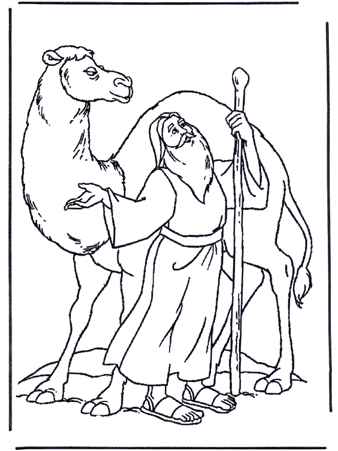 Noé y el camello - Antiguo Testamento