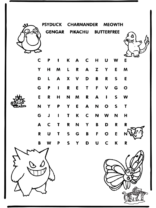 Puzzle de Pokemon 3 - Puzzle