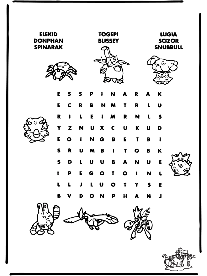 Puzzle de Pokemon 8 - Puzzle