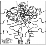 Manualidades - Puzzle Winx