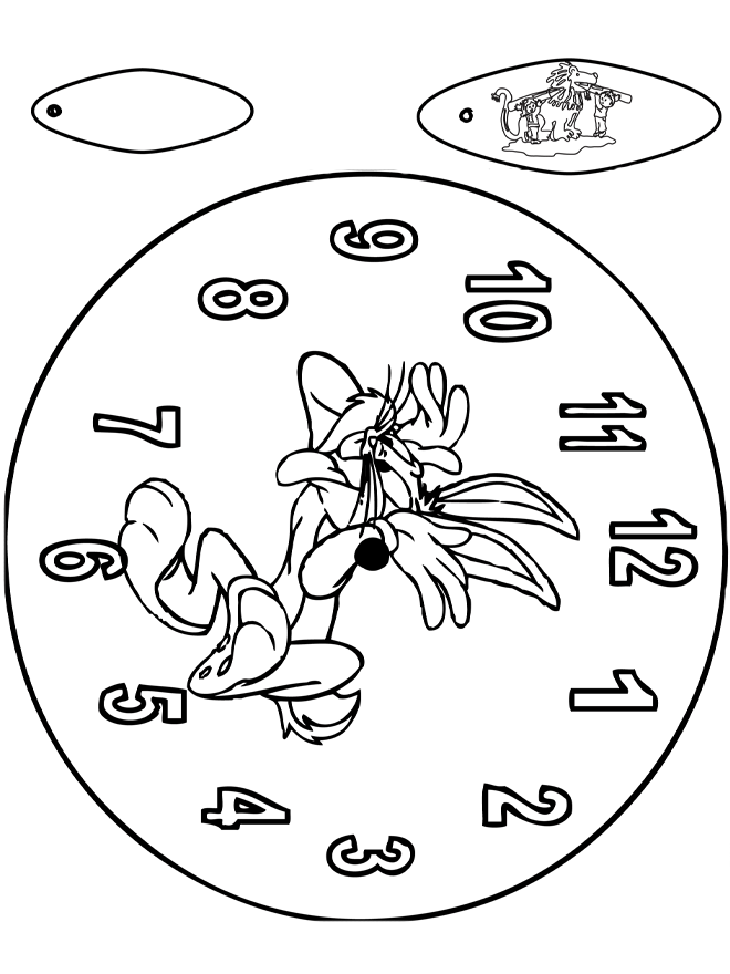 Reloj de Bugs Bunny - Maquetas