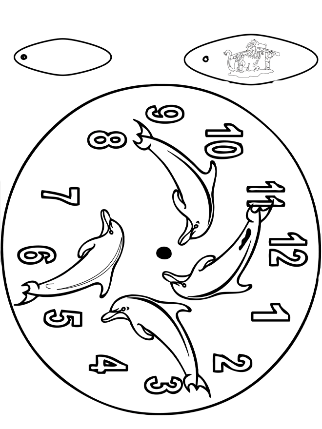 Reloj de delfín - Maquetas