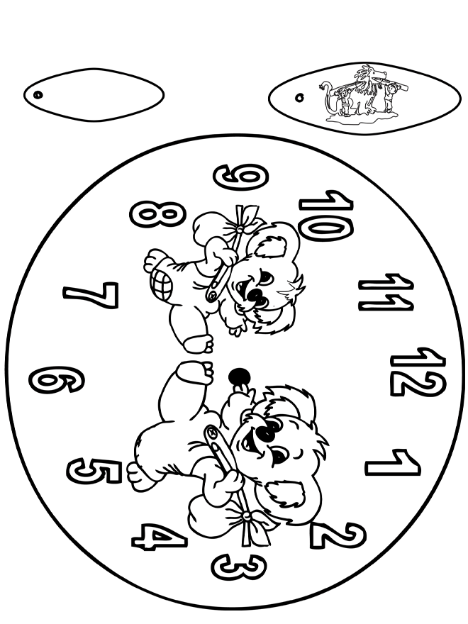Reloj de koala - Maquetas