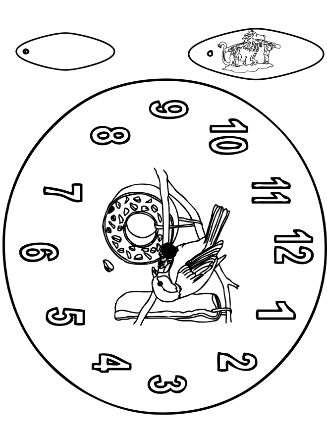 Reloj de pájaro - Maquetas