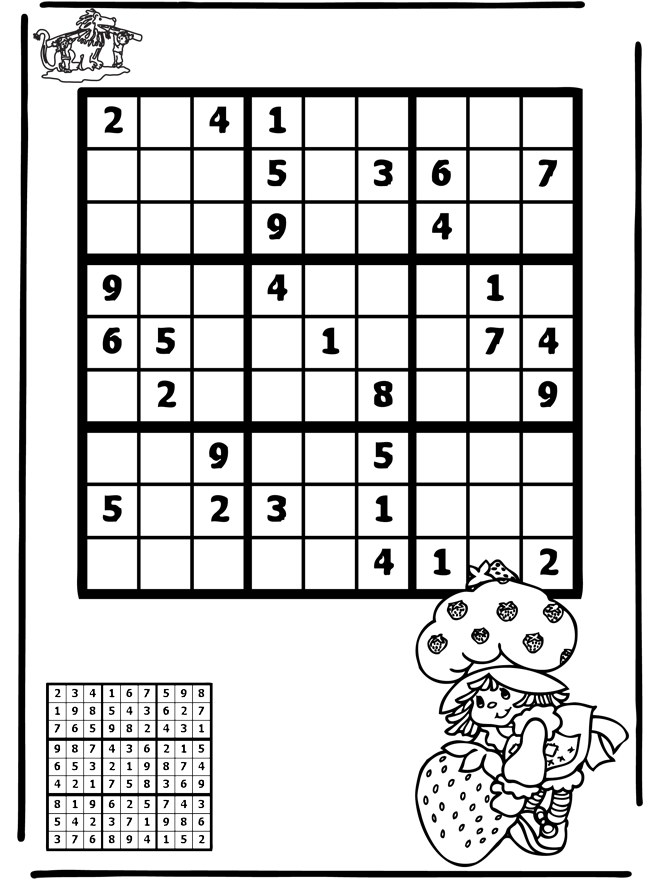 Sudoku de chica - Puzzle