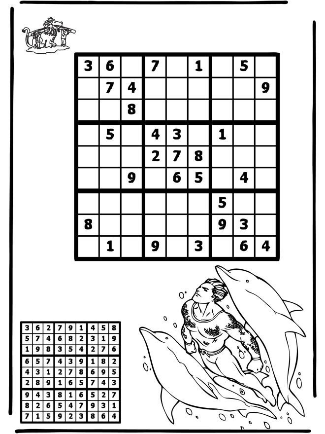 Sudoku de Delfín - Puzzle