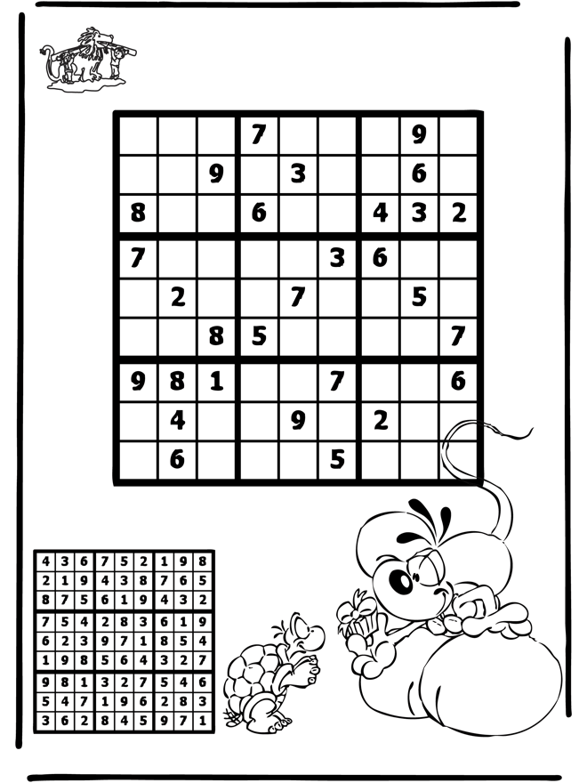 Sudoku de Diddl 2 - Puzzle