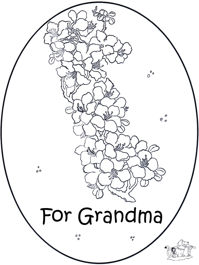 Tarjeta para la abuela - Tarjetas