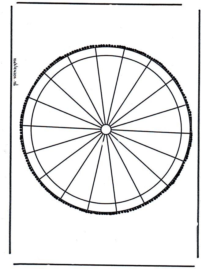 Tarjeta perforada 31 - Mandalas