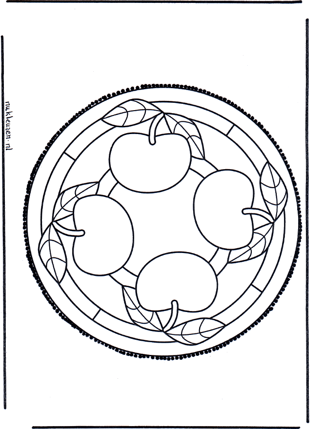 Tarjeta perforada 47 - Mandalas