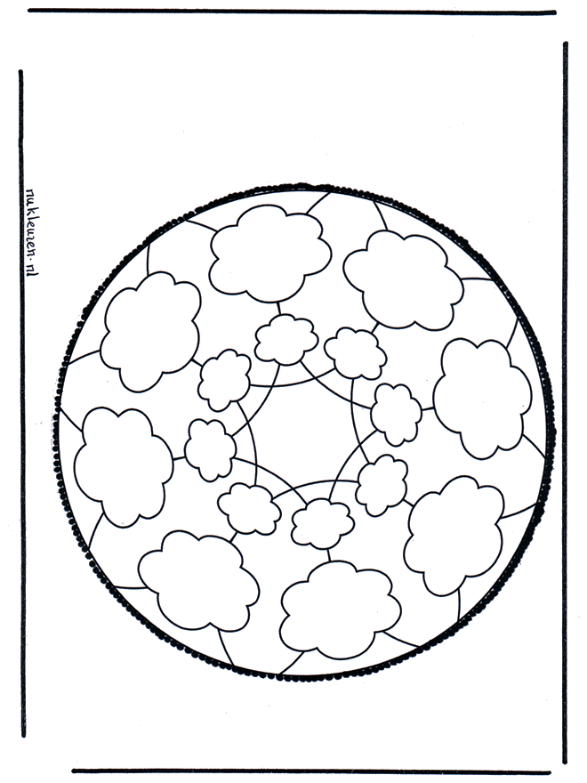 Tarjeta perforada 56 - Mandalas