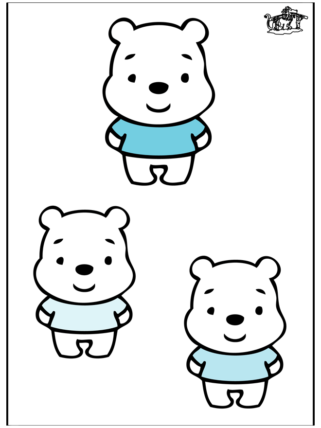  Tres osos