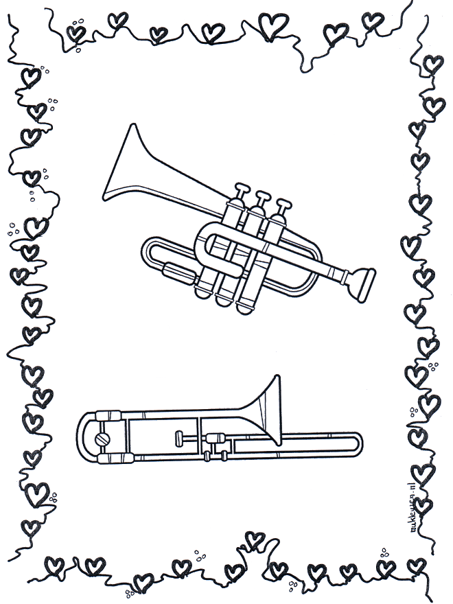 Trompeta y trombón - Música