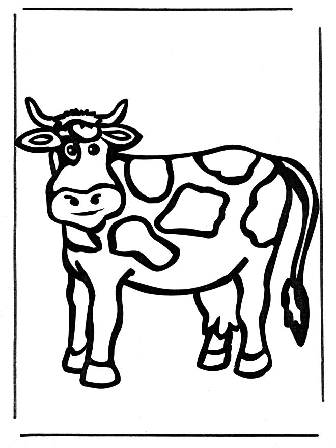 Vaca 1 - Animales domésticos y de granja